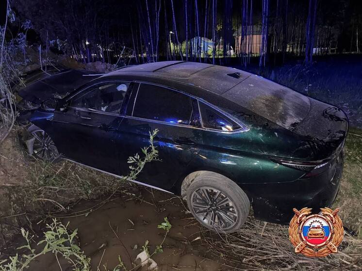 Иномарка съехала в кювет под Тверью: есть пострадавший