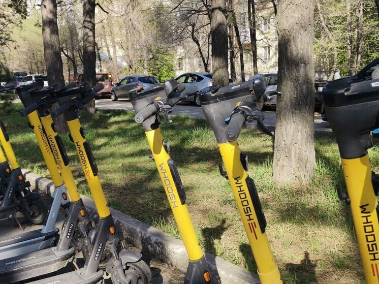 В Комсомольске-на-Амуре оштрафовали двух водителей электросамокатов