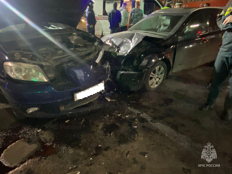 В Орле произошло ДТП на пересечении Комсомольской и 2-й Посадской