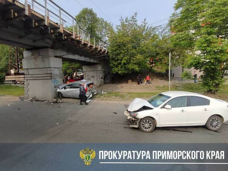 Во Владивостоке в ДТП с нетрезвым водителем пострадали дети
