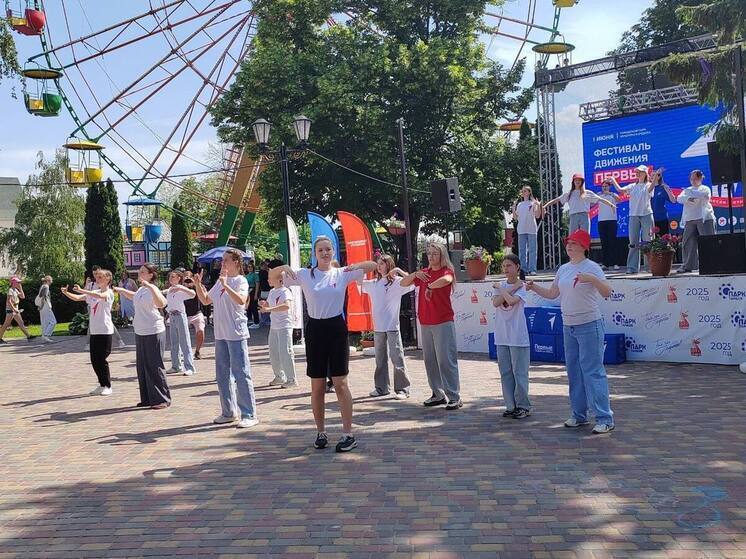 В Тамбове для юных горожан проходят праздники на нескольких площадках