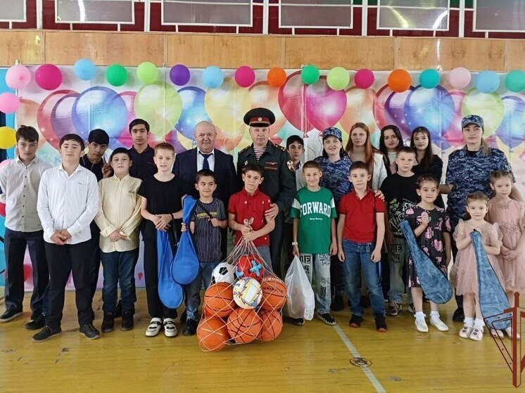 Росгвардия на Северном Кавказе провела мероприятия к Международному дню защиты детей