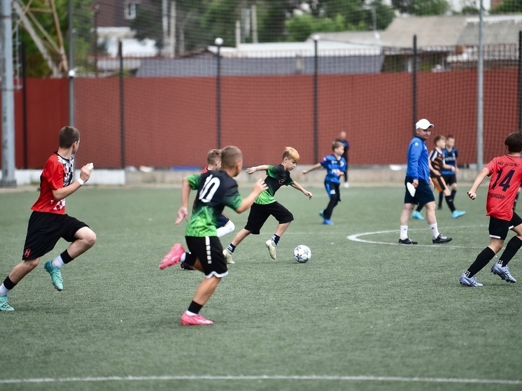 Открытый турнир по футболу среди детей состоялся в Краснодаре