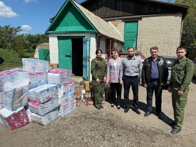 Шахтерский дом-интернат получил гуманитарную помощь