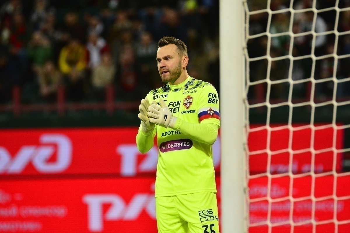 Жирков высказался о восьмой победе Акинфеева в Кубке России