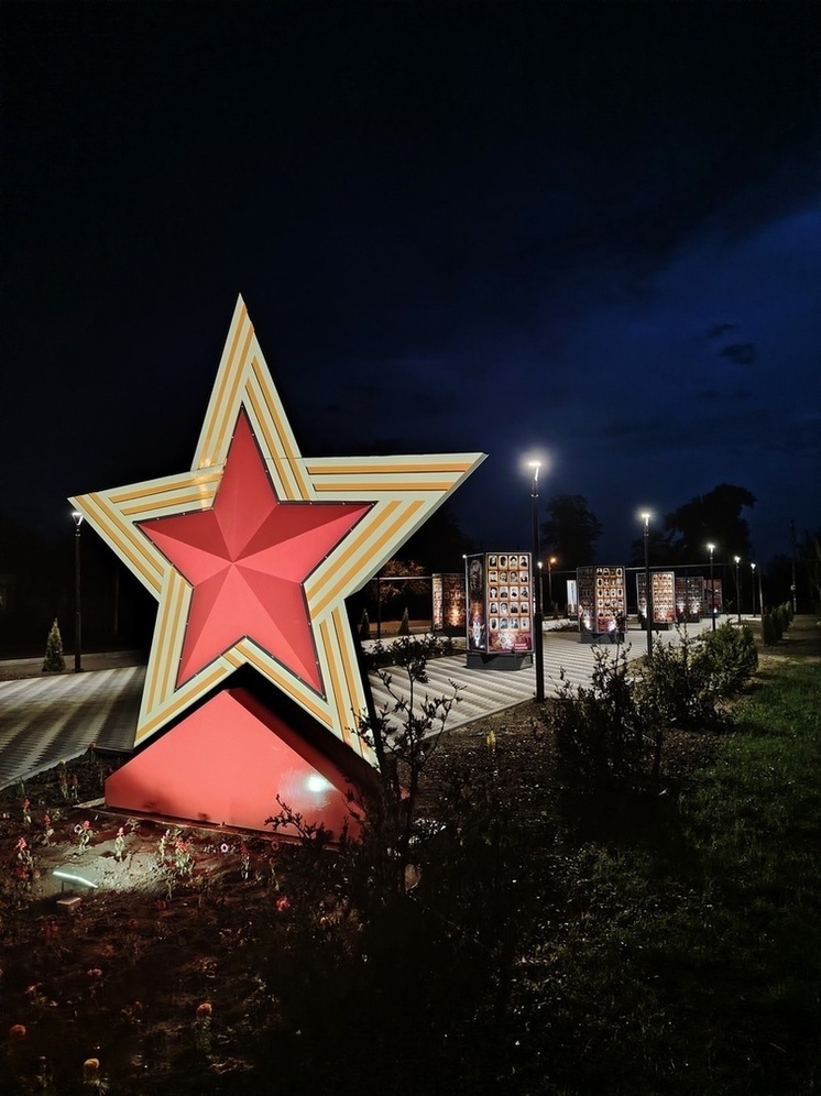 К 80-летию Победы в Советском округе Ставрополья открыли памятники и Аллею Славы