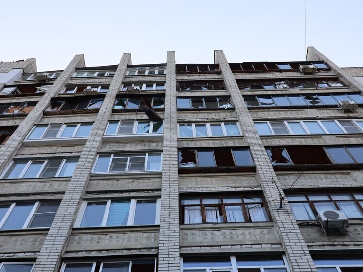 В Курской области после атаки беспилотников повреждены дома