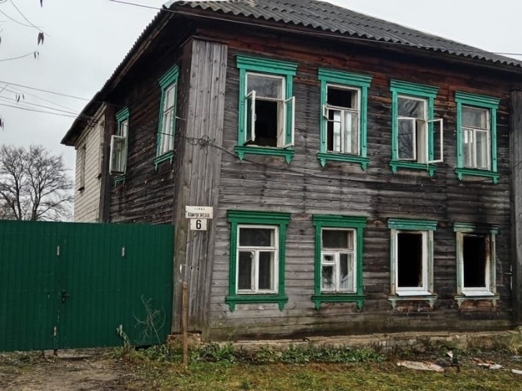 В Меленках по вине местного жителя произошел пожар