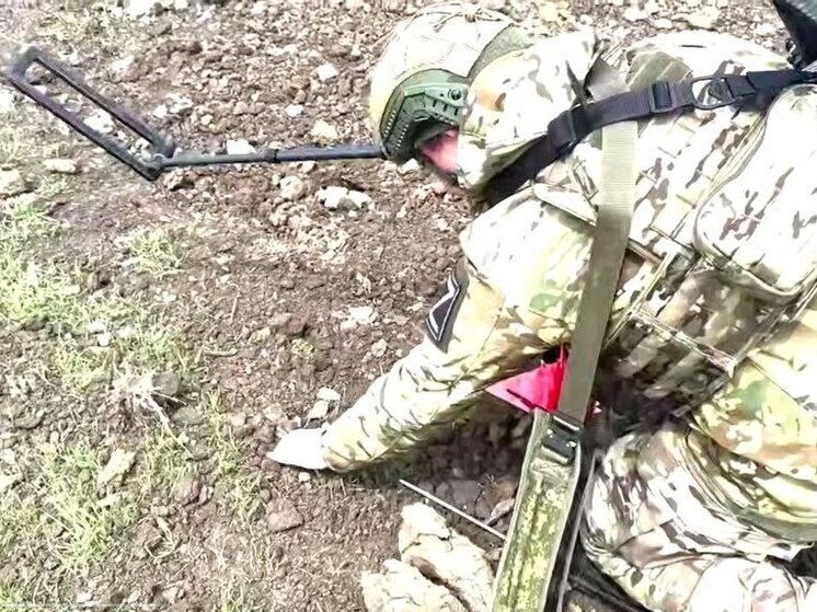 Бойцы «Днепра» разминируют Запорожье для прохождения войск России
