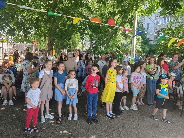 Праздник детства прошел в Карасунском округе Краснодара