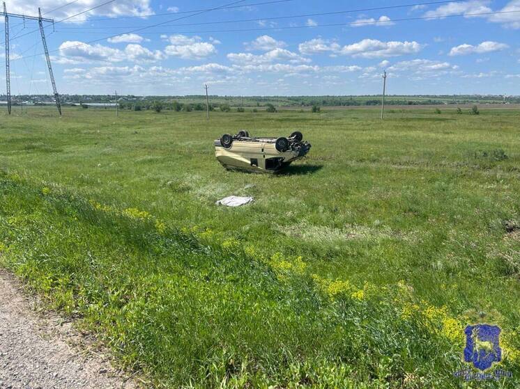 22-летний парень на Ford опрокинулся и погиб в Самарской области утром 2 июня