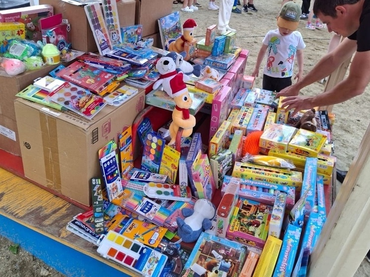 В краснодарском дворе отпраздновали День защиты детей