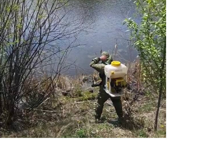 В Иркутске провели противомалярийную обработку водоемов