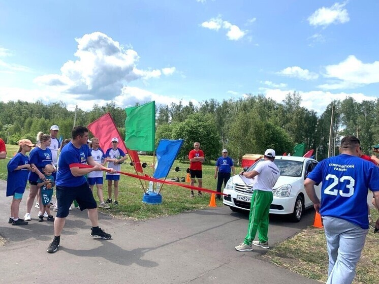 В Покровском районе Орловщины прошел этап марафона «Земля спорта»