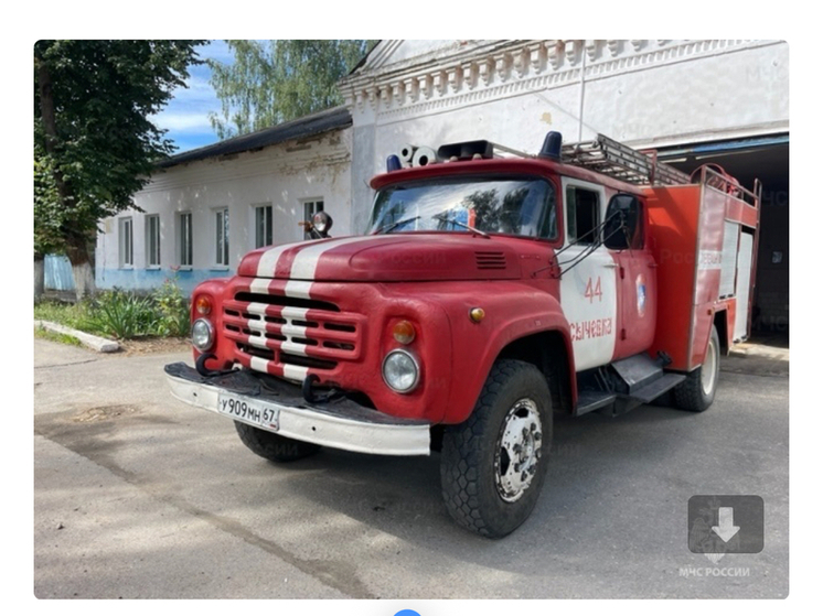 В Сычевке произошло возгорание магазина