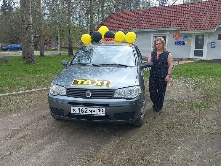Многодетная мать организовала службу такси на севере Карелии