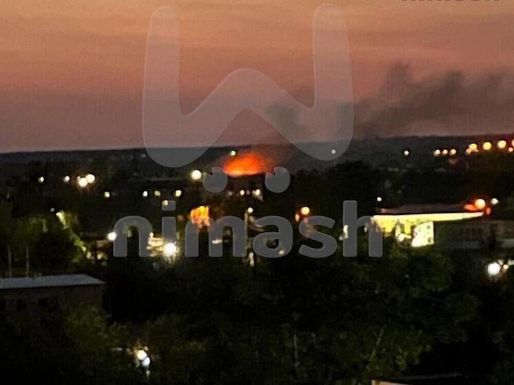 На ЗМЗ в Нижегородской области взорвалась фура с химическим веществом