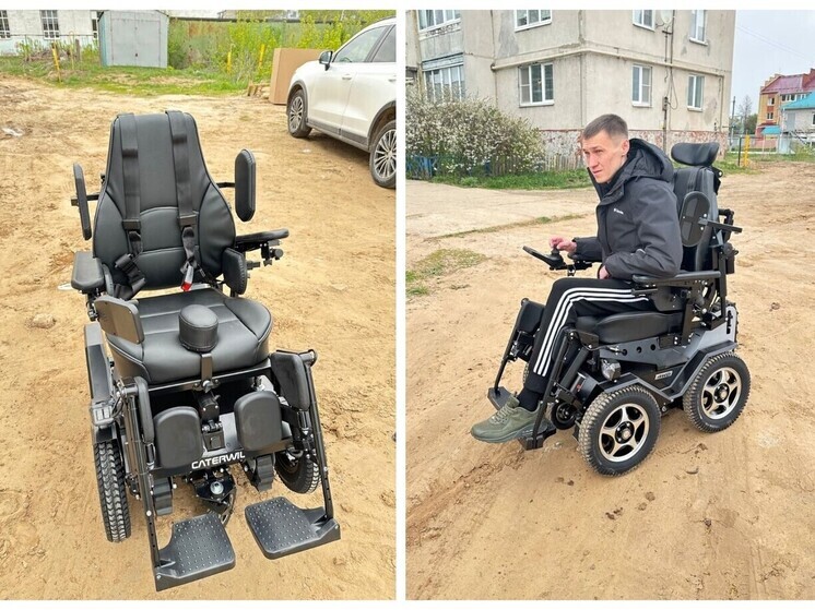 Ветеран СВО из Марий Эл получил коляску-ступенькоход