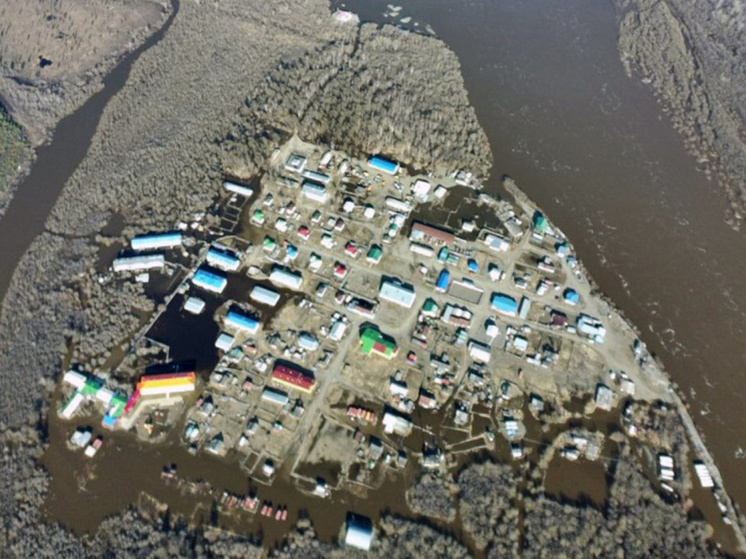 Пик весеннего половодья на реках Анадырского района завершится в первой декаде июня