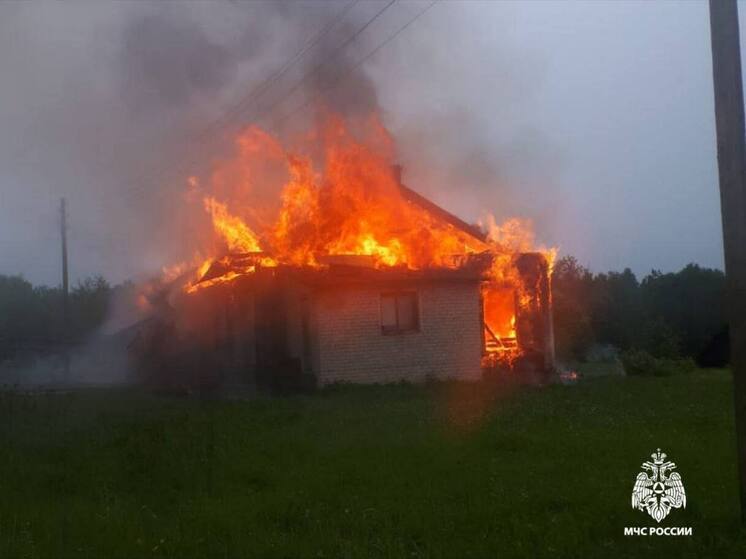 Из-за детской шалости в костромском селе сгорел Дом культуры