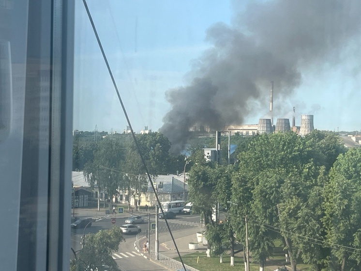 В Орле произошёл пожар в Железнодорожном районе