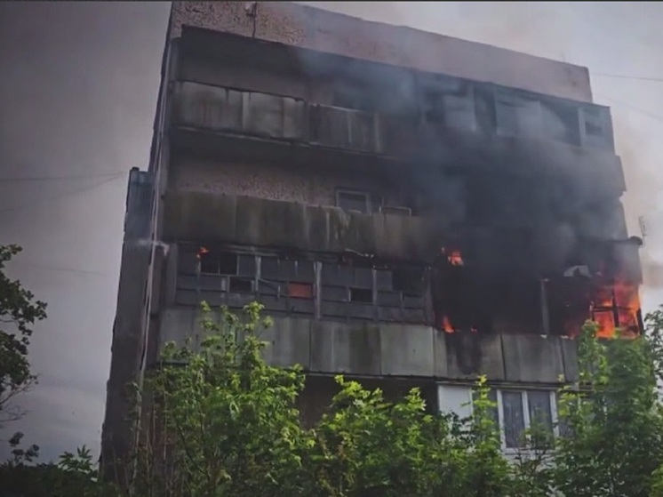 В ЛНР непотушенная сигарета привела к пожару