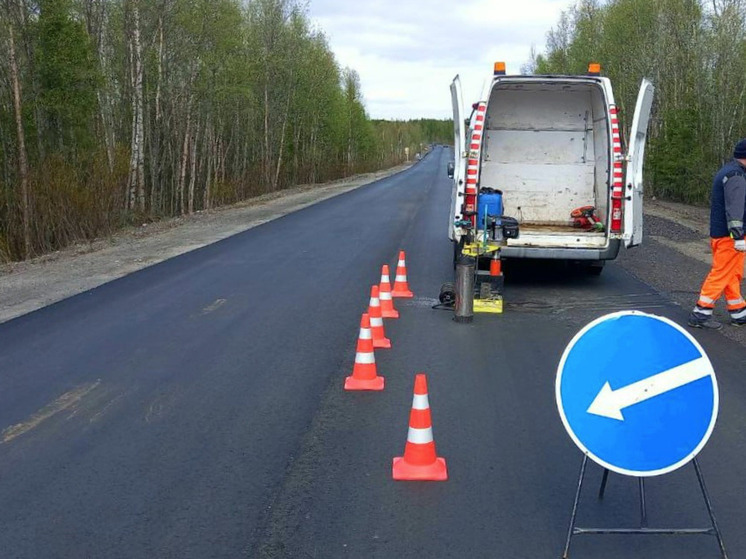 На автоподъезде к Высокому завершили работы по реновации