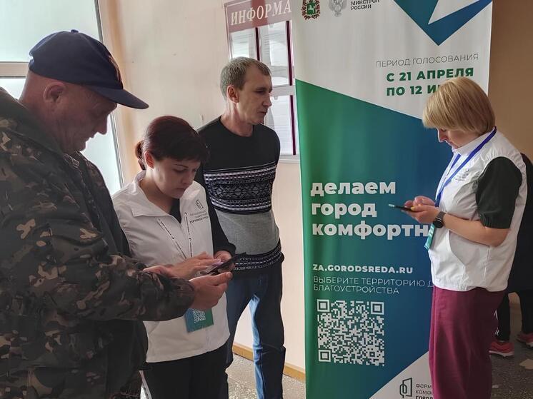 Более 200 тысяч томичей выбрали объекты для благоустройства по нацпроекту