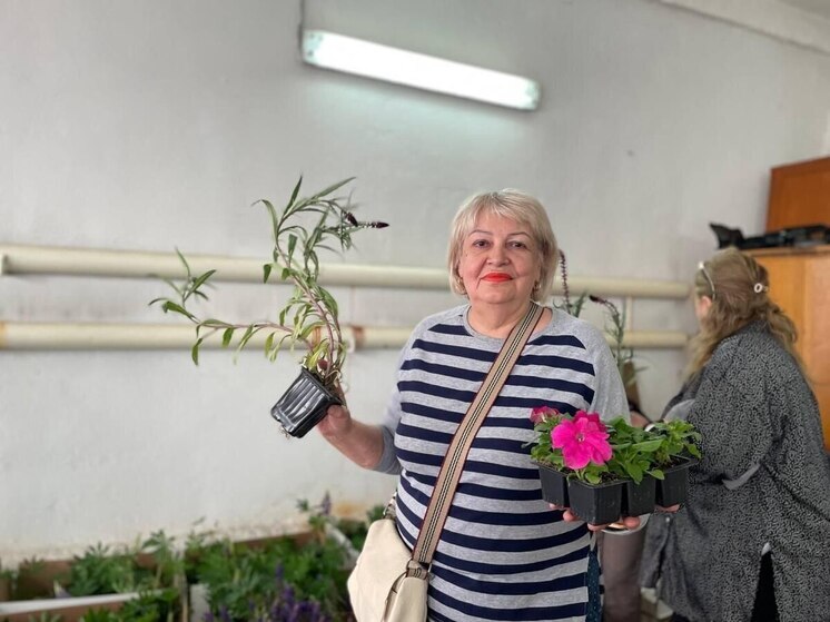 Более 1000 цветов, высаженных руками жителей, расцветут во дворах Кисловодска