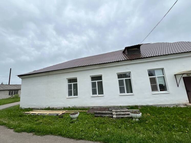 В старорусской деревне Ивановское начался ремонт Дома культуры