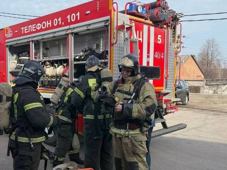 Пожар едва не уничтожил баню в Хвойнинском районе