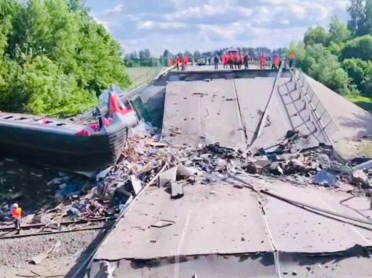 Дети из пострадавшего под Брянском поезда идут на поправку