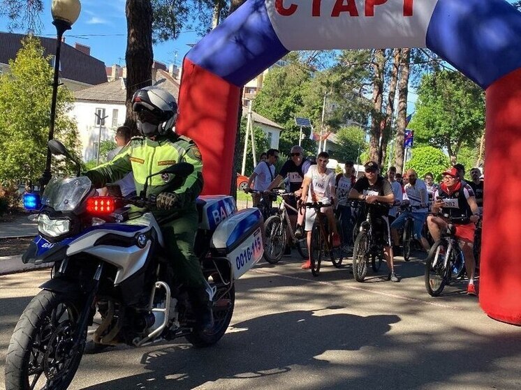 В Горячем Ключе провели велопробег