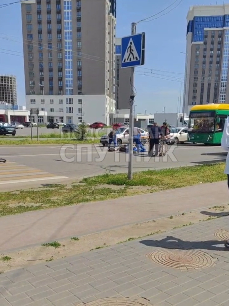 На улице Изумрудной в Пензе сбили человека