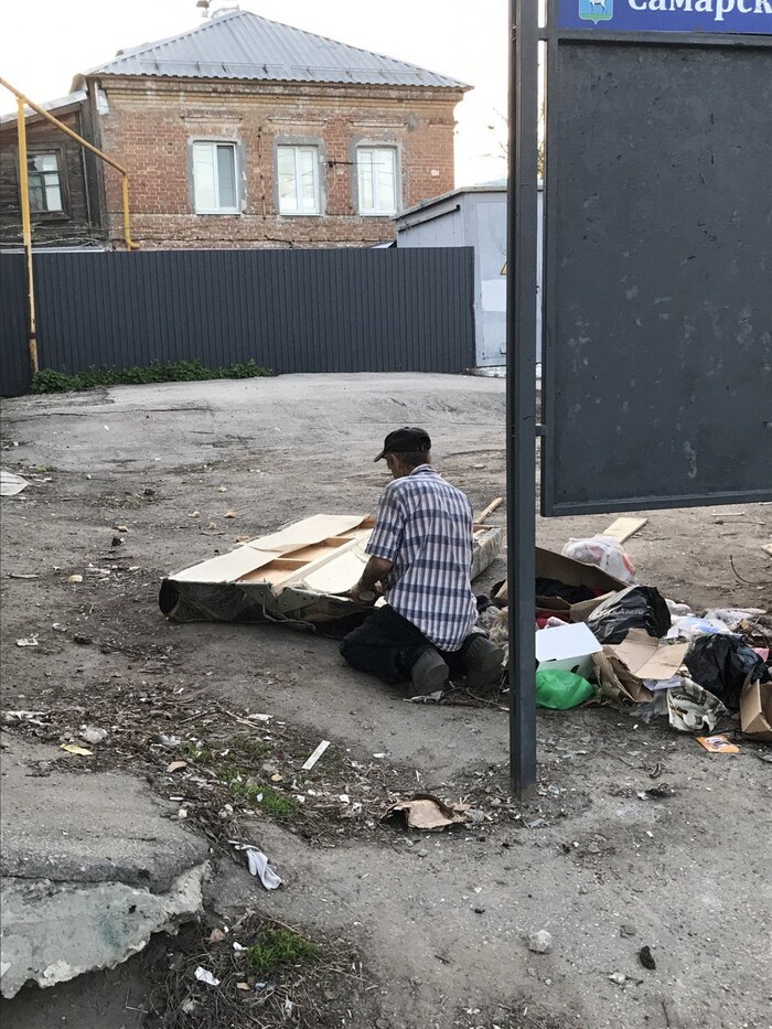 Непарадный старый центр Самары: разрушенные дома, мусор, упадок