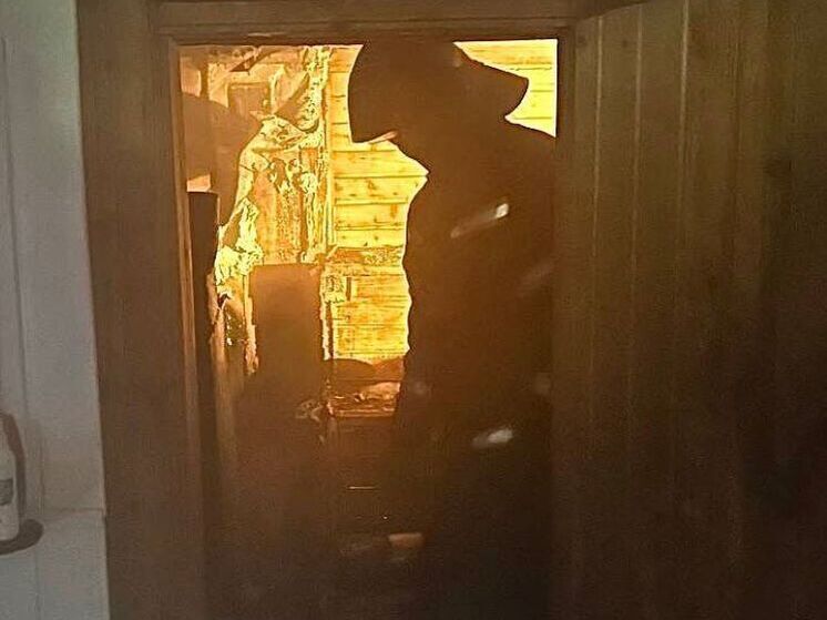 В Белгородском районе дом загорелся из-за неисправной печи