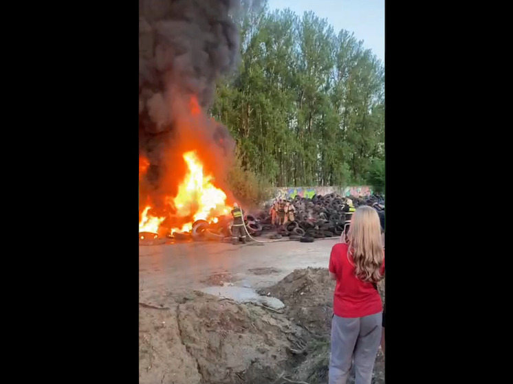 Мэрия Ярославля не может убрать из города склад использованных покрышек