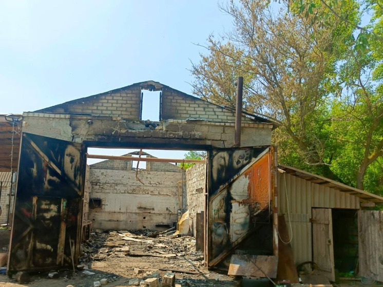 В Волгоградской области из-за замыкания проводки произошел пожар