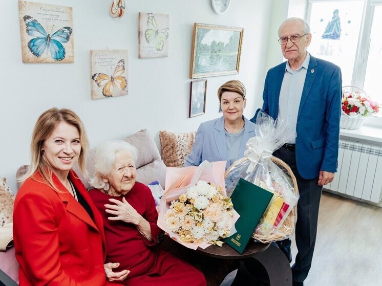 Ветеран ВОВ из Липецка отметила 103-летие