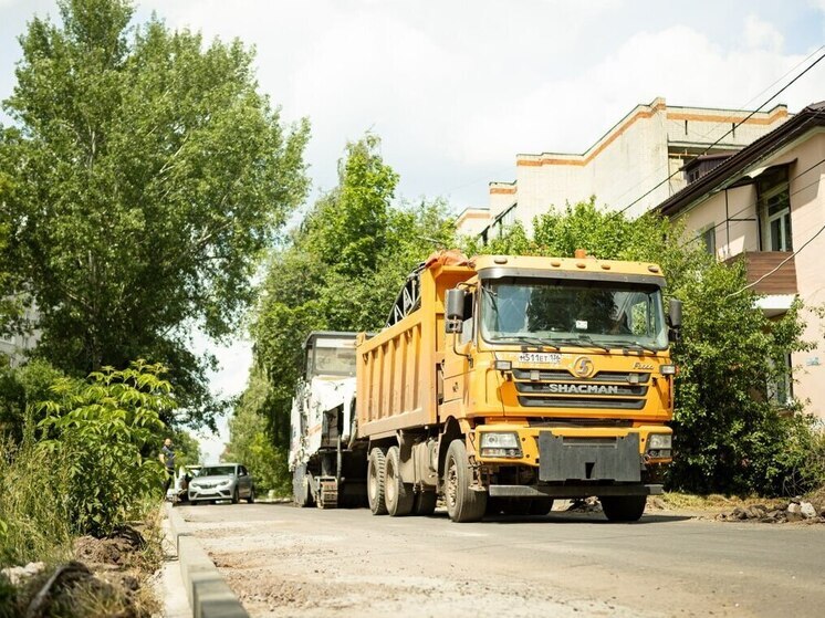 В Курске отремонтируют более 1,5 км дороги на улице Семёновской