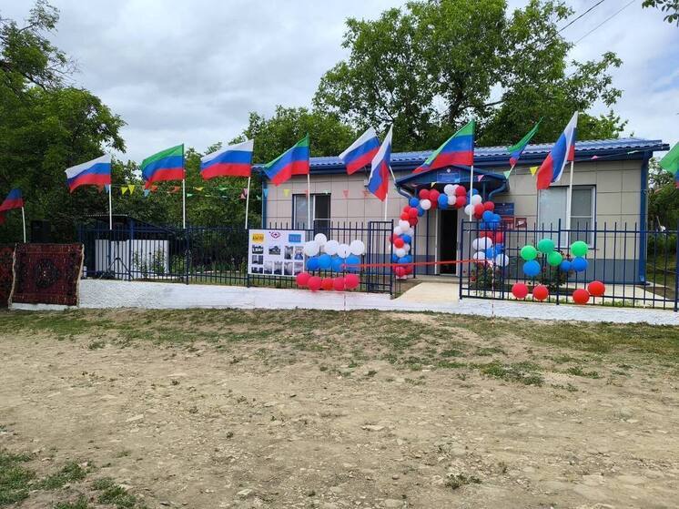 Новый ФАП открыли в Табасаранском районе Дагестана