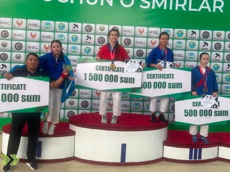 Астраханка стала медалисткой первенства мира по борьбе на поясах