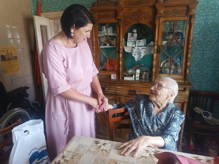 В Орловской области отмечает 103-летие ветеран Великой Отечественной войны Тамара Могилевцева