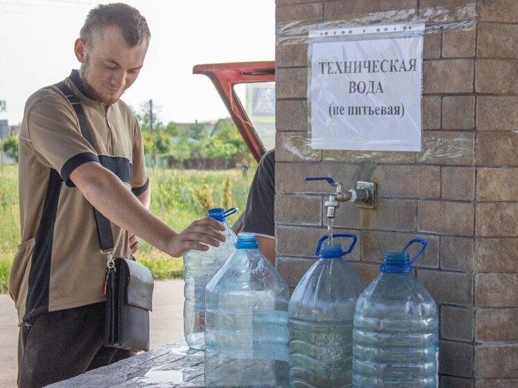 В Мелитополе заработал бювет
