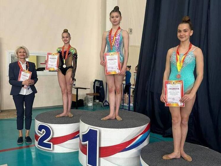 Кисловодчанки стали победительницами краевых соревнований по художественной гимнастике