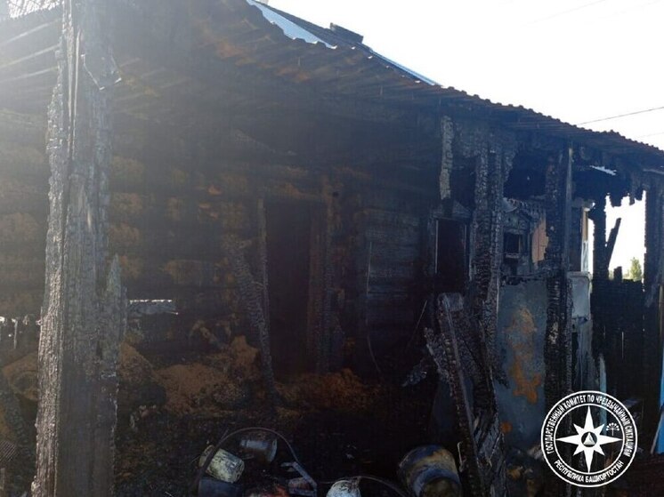 32-летний житель Башкирии получил ожоги при пожаре