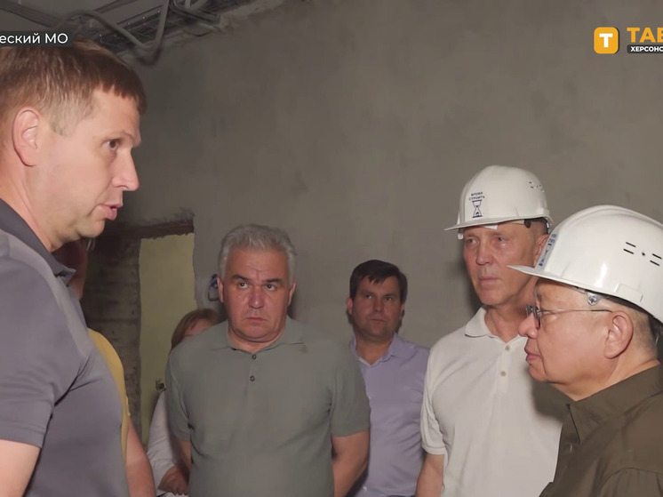 Врачи и пациенты Генической ЦРБ к концу 2025 года вернутся в обновленное здание больницы