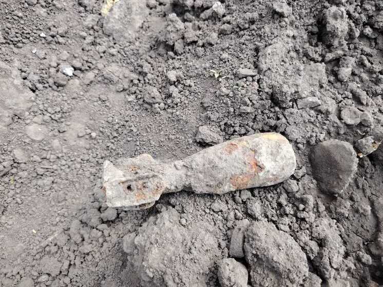 В Рязанской области нашли мину времён Великой Отечественной войны