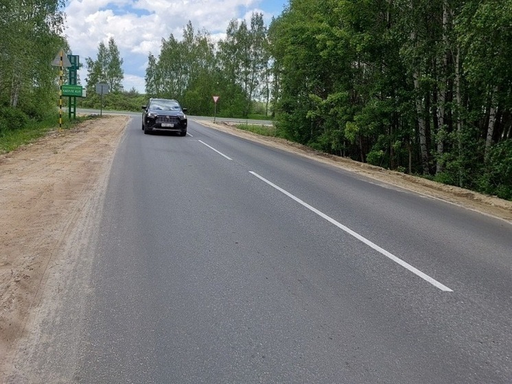 В Пензенской области завершён ремонт автодороги Маяк – Суляевка – Китунькино