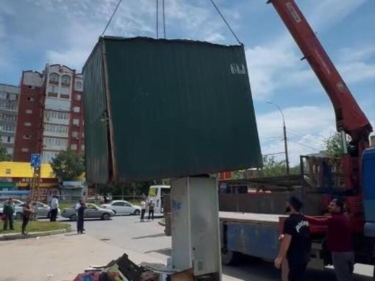 В Тольятти за 2 недели власти снесут рынок «Новинка» в Автозаводском районе